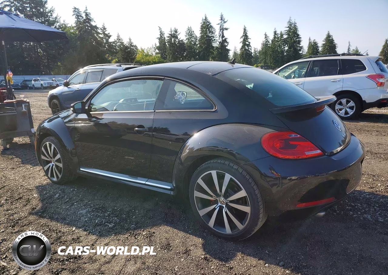 2012 Volkswagen Beetle Turbo VIN:3VWV67AT0CM642514 - 2