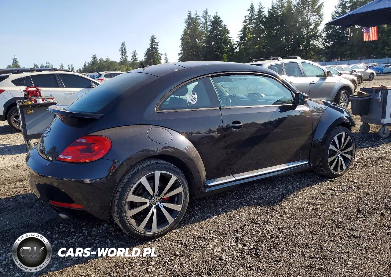 2012 Volkswagen Beetle Turbo VIN:3VWV67AT0CM642514 - 3