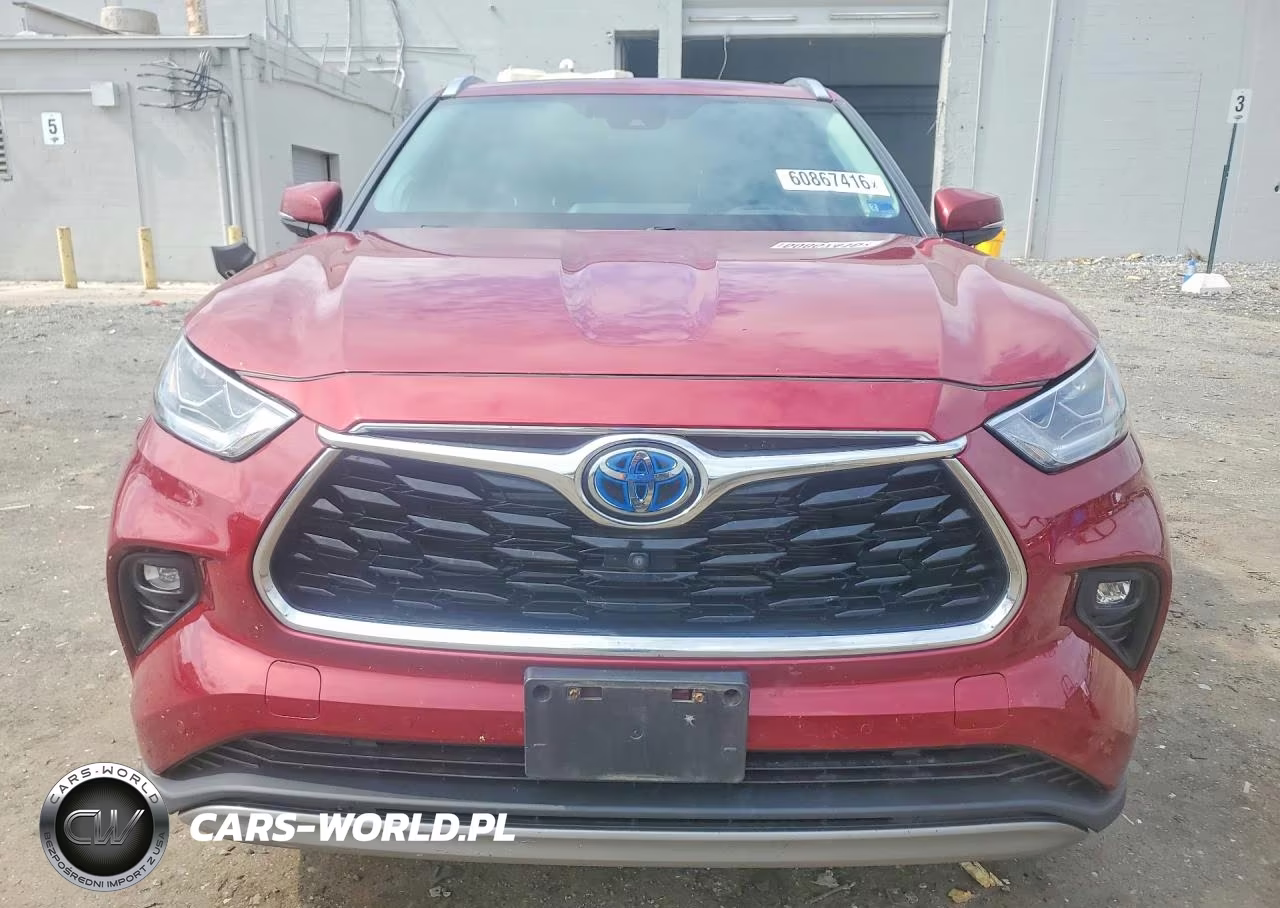 2021 Toyota Highlander Hybrid Platinum VIN:5TDEBRCH8MS068328 - 5