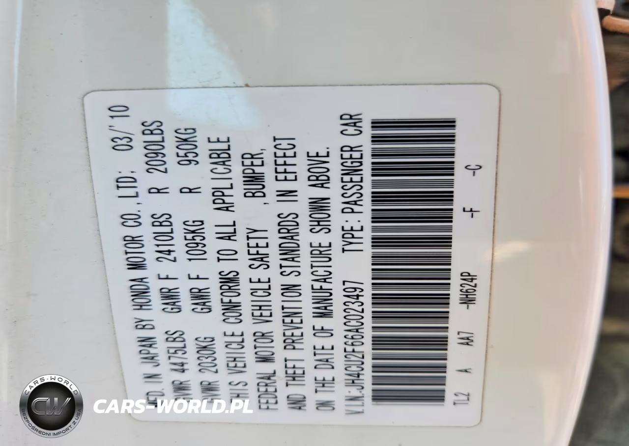 2010 Acura Tsx VIN:JH4CU2F66AC023497 - 12
