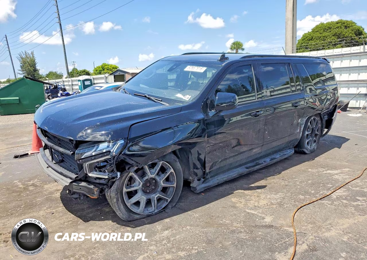 2022 Chevrolet Suburban K1500 Rst VIN:1GNSKEKD9NR127484 - 1