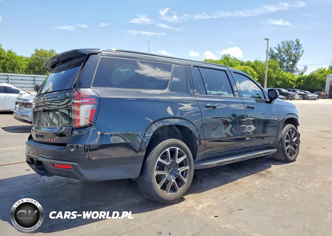 2022 Chevrolet Suburban K1500 Rst VIN:1GNSKEKD9NR127484 - 3