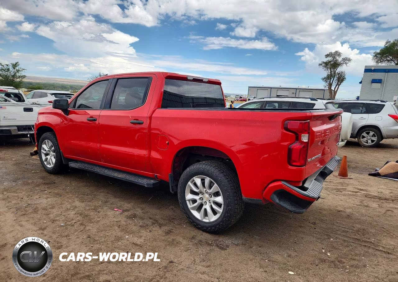 2021 Chevrolet Silverado C1500 Custom VIN:3GCPWBEK8MG334930 - 2
