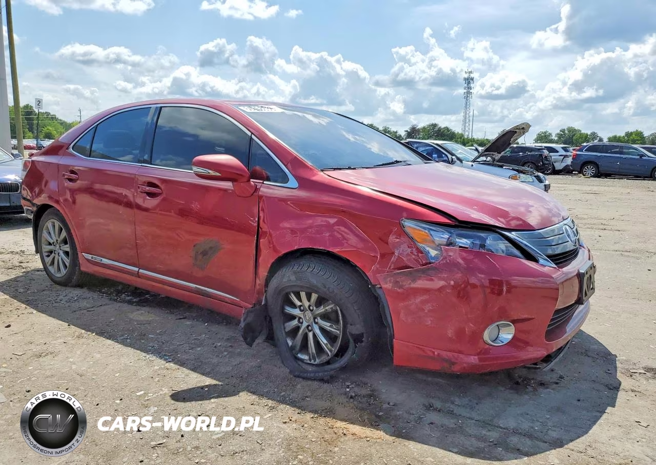 2010 Lexus Hs 250H VIN:JTHBB1BA7A2035251 - 4