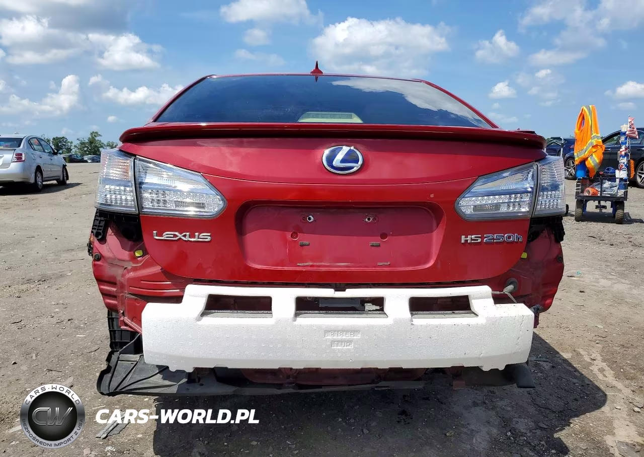 2010 Lexus Hs 250H VIN:JTHBB1BA7A2035251 - 6