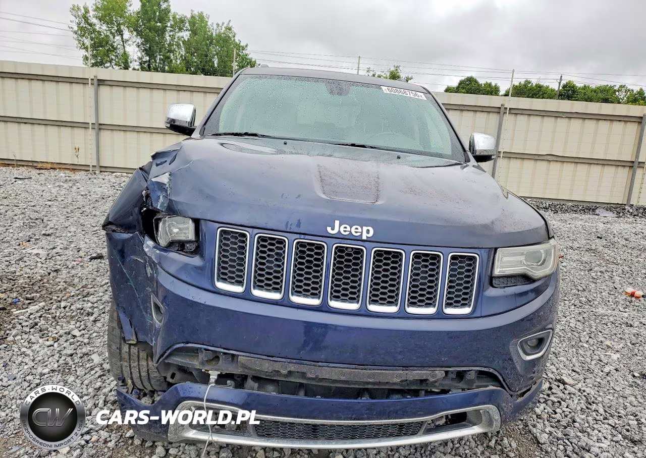2014 Jeep Grand Cherokee Overland VIN:1C4RJECG1EC173770 - 5