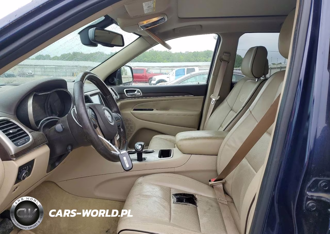 2014 Jeep Grand Cherokee Overland VIN:1C4RJECG1EC173770 - 7
