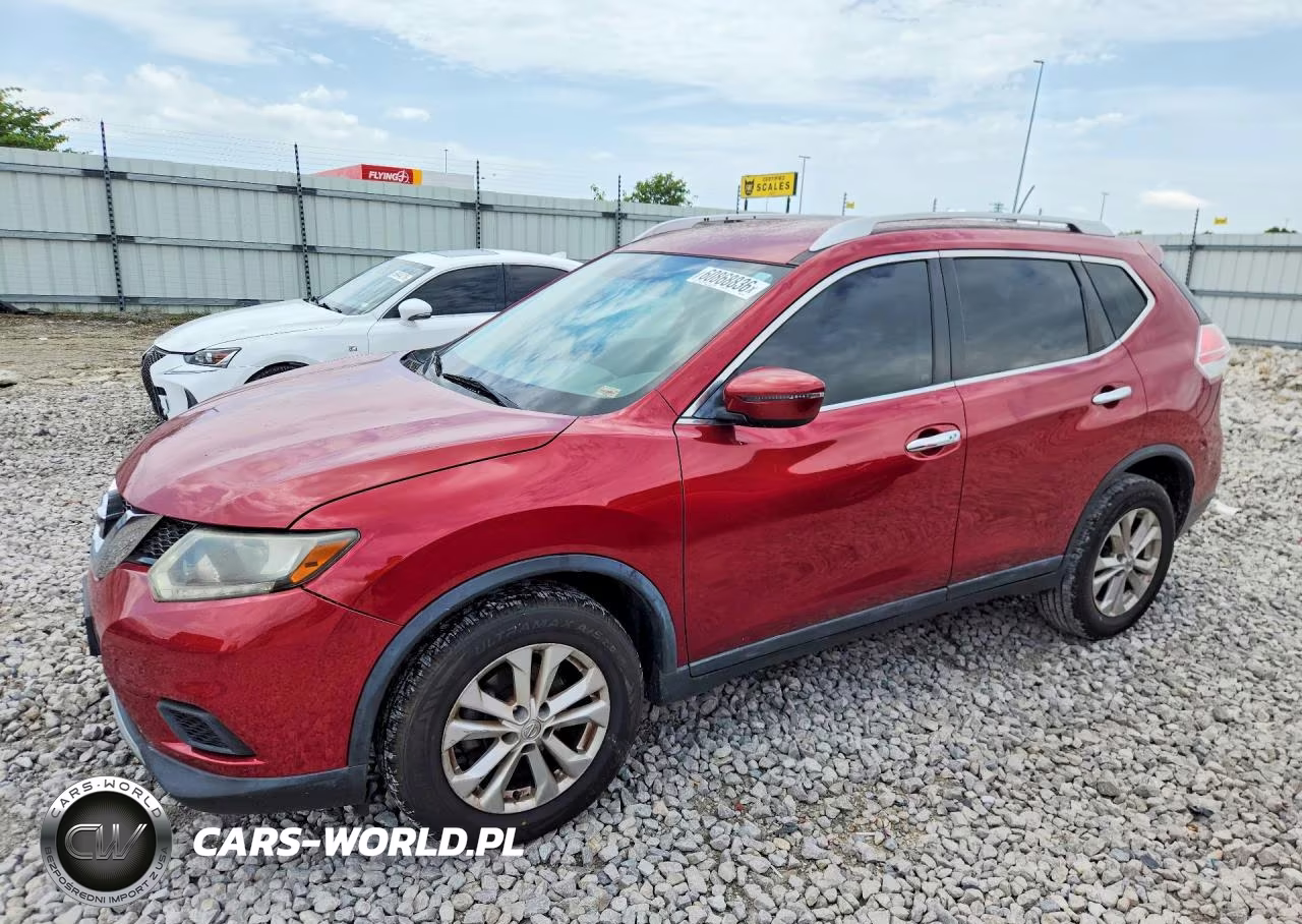2016 Nissan Rogue Sv VIN:KNMAT2MT2GP711485 - 1