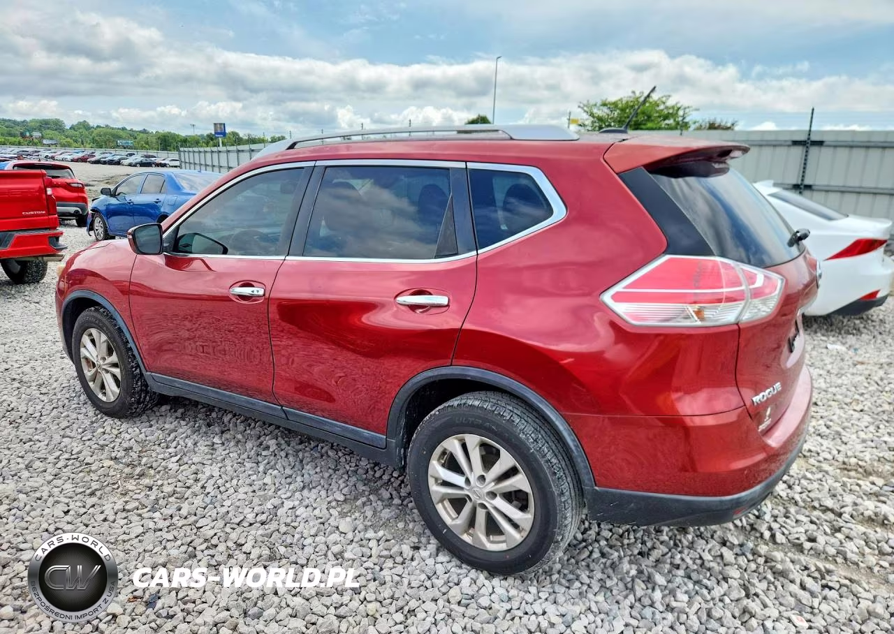 2016 Nissan Rogue Sv VIN:KNMAT2MT2GP711485 - 2