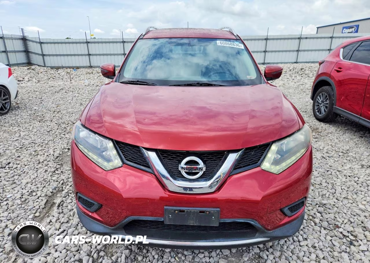 2016 Nissan Rogue Sv VIN:KNMAT2MT2GP711485 - 5