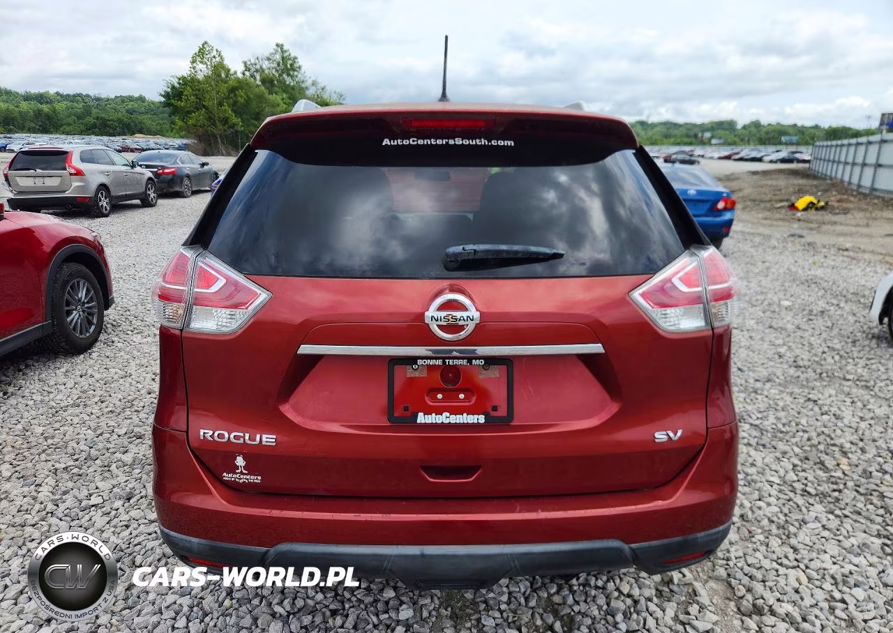 2016 Nissan Rogue Sv VIN:KNMAT2MT2GP711485 - 6
