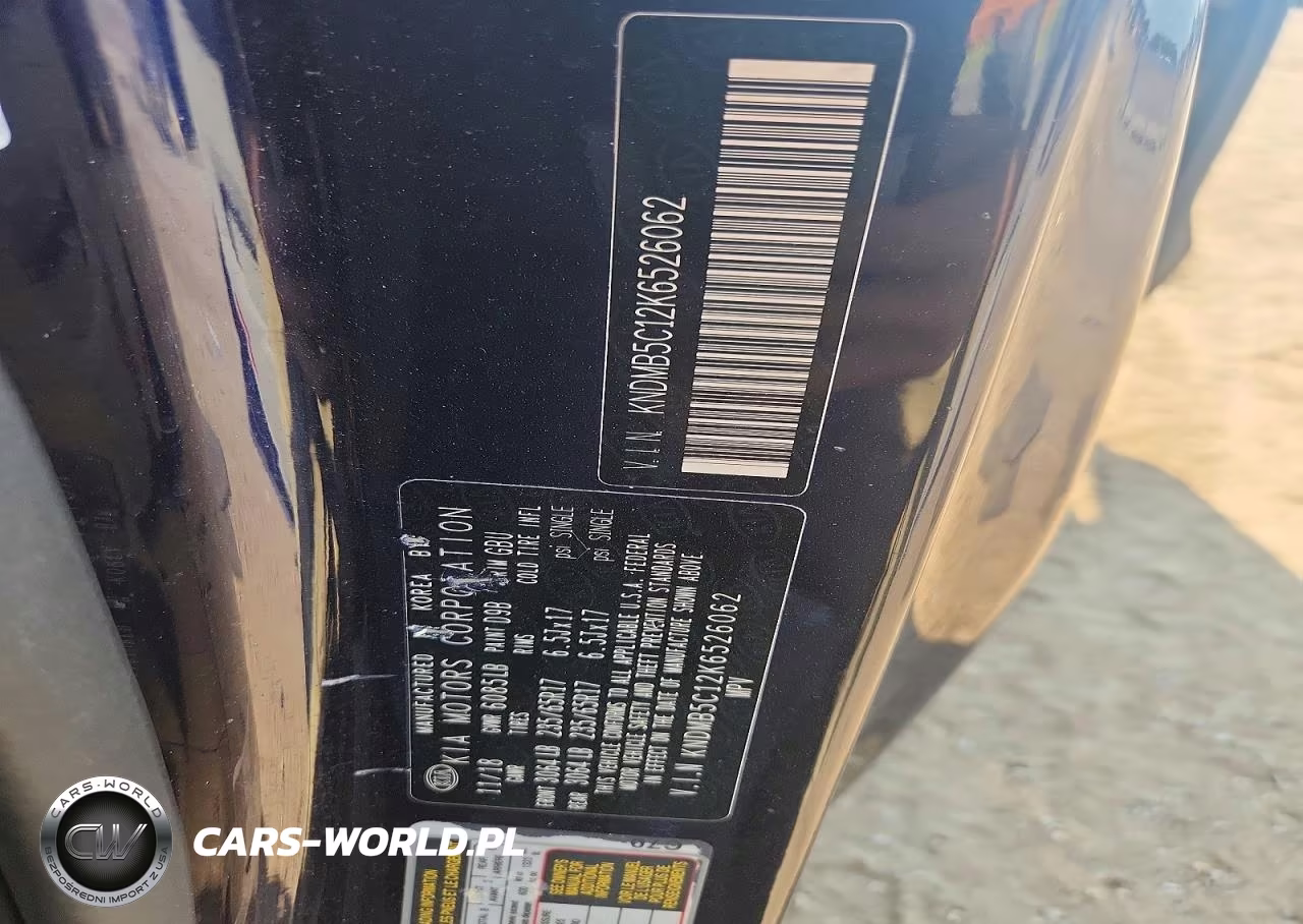 2019 Kia Sedona Lx VIN:KNDMB5C12K6526062 - 12