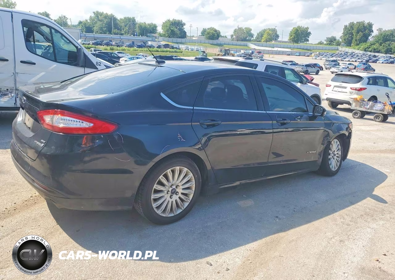 2014 Ford Fusion Se Hybrid VIN:3FA6P0LU2ER259980 - 3