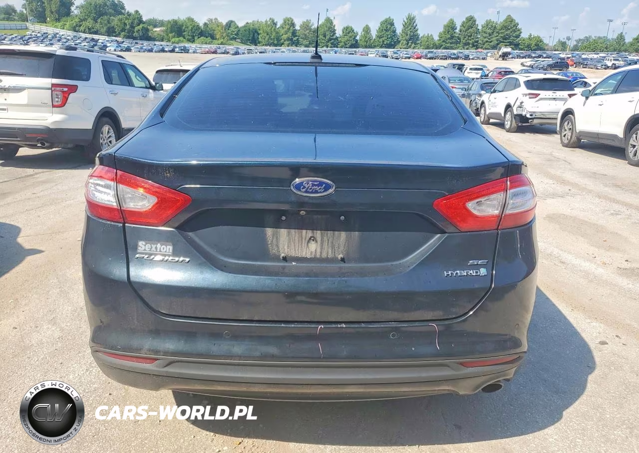 2014 Ford Fusion Se Hybrid VIN:3FA6P0LU2ER259980 - 6