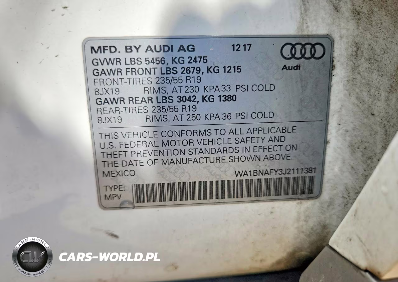 2018 Audi Q5 Premium Plus VIN:WA1BNAFY3J2111381 - 12