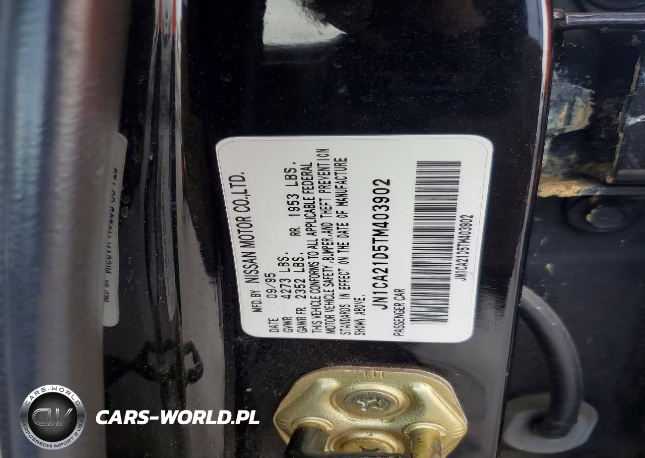 1996 Nissan Maxima Gxe VIN:JN1CA21D5TM403902 - 12