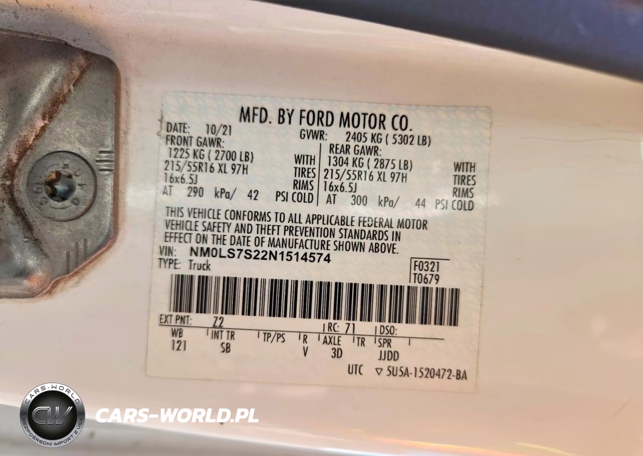 2022 Ford Transit Connect Xl VIN:NM0LS7S22N1514574 - 13