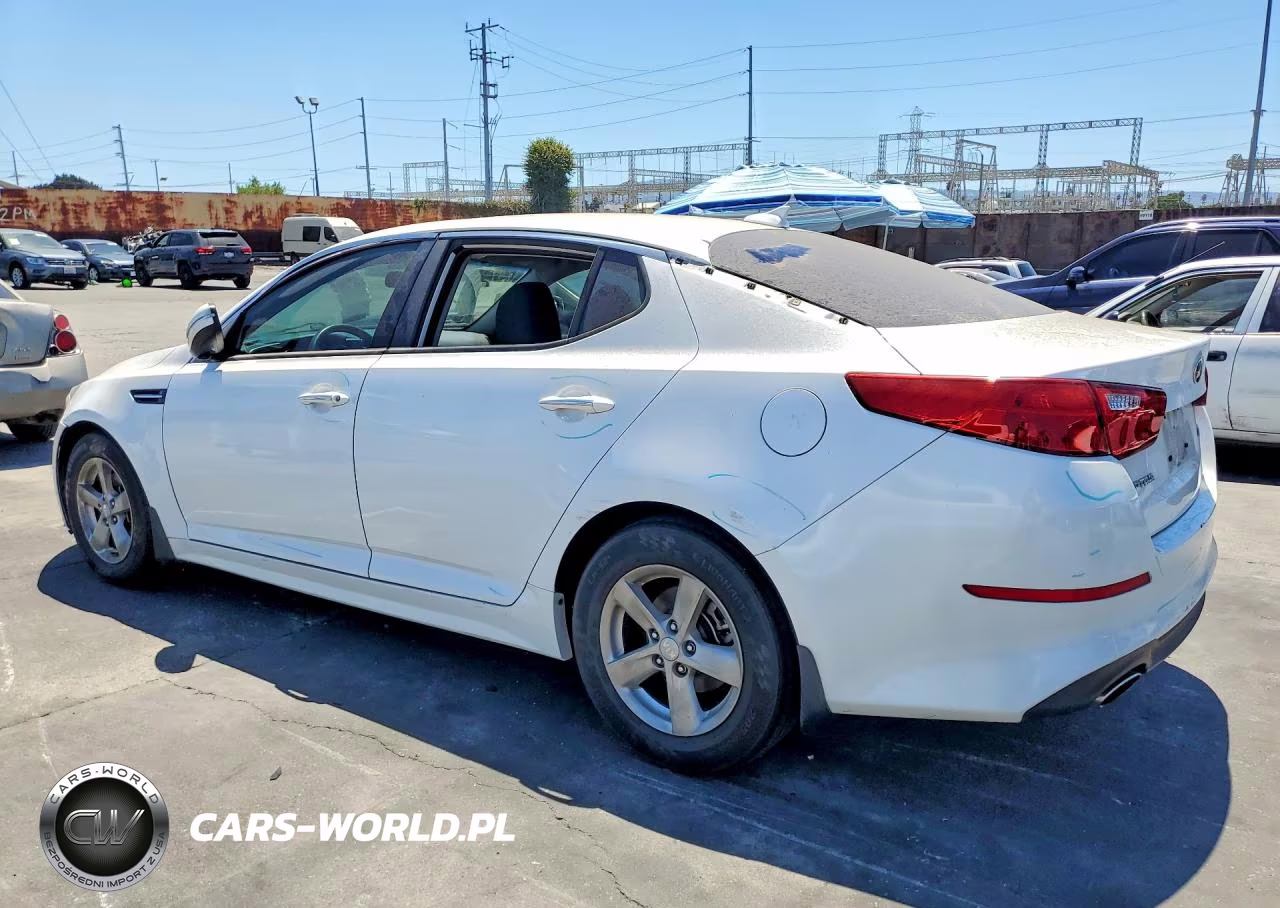 2015 Kia Optima Lx VIN:KNAGM4A77F5545885 - 2