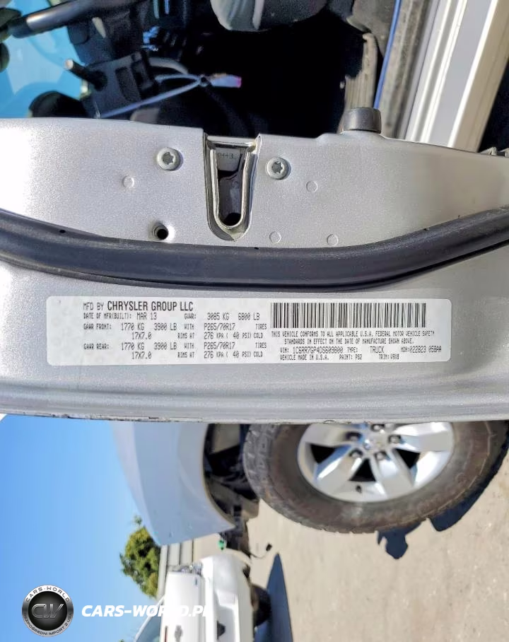 2013 Ram 1500 Slt VIN:1C6RR7GP4DS609800 - 12