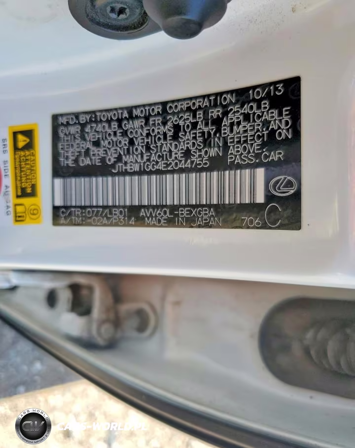 2014 Lexus Es 300H VIN:JTHBW1GG4E2044755 - 12