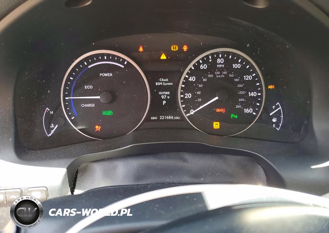 2014 Lexus Es 300H VIN:JTHBW1GG4E2044755 - 9