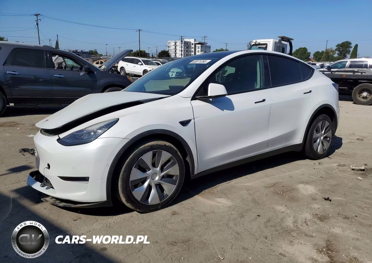2021 Tesla Model Y VIN:5YJYGDEE9MF296928 - 1