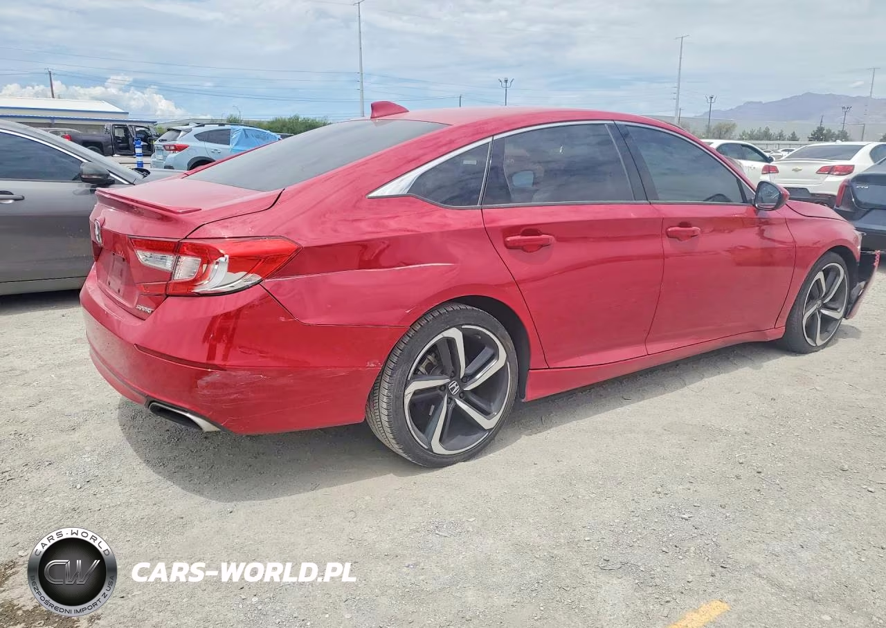 2018 Honda Accord Sport VIN:1HGCV1F38JA160646 - 3