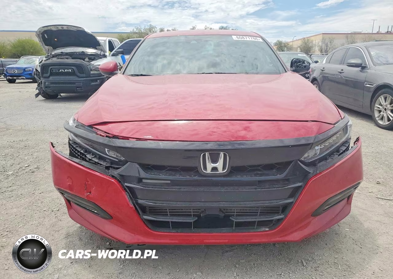 2018 Honda Accord Sport VIN:1HGCV1F38JA160646 - 5