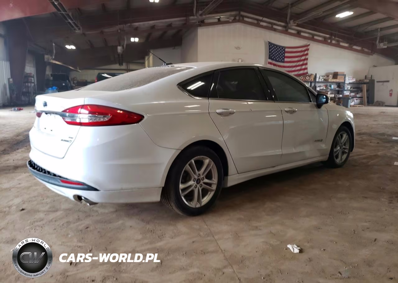 2018 Ford Fusion Se Hybrid VIN:3FA6P0LU3JR103506 - 3