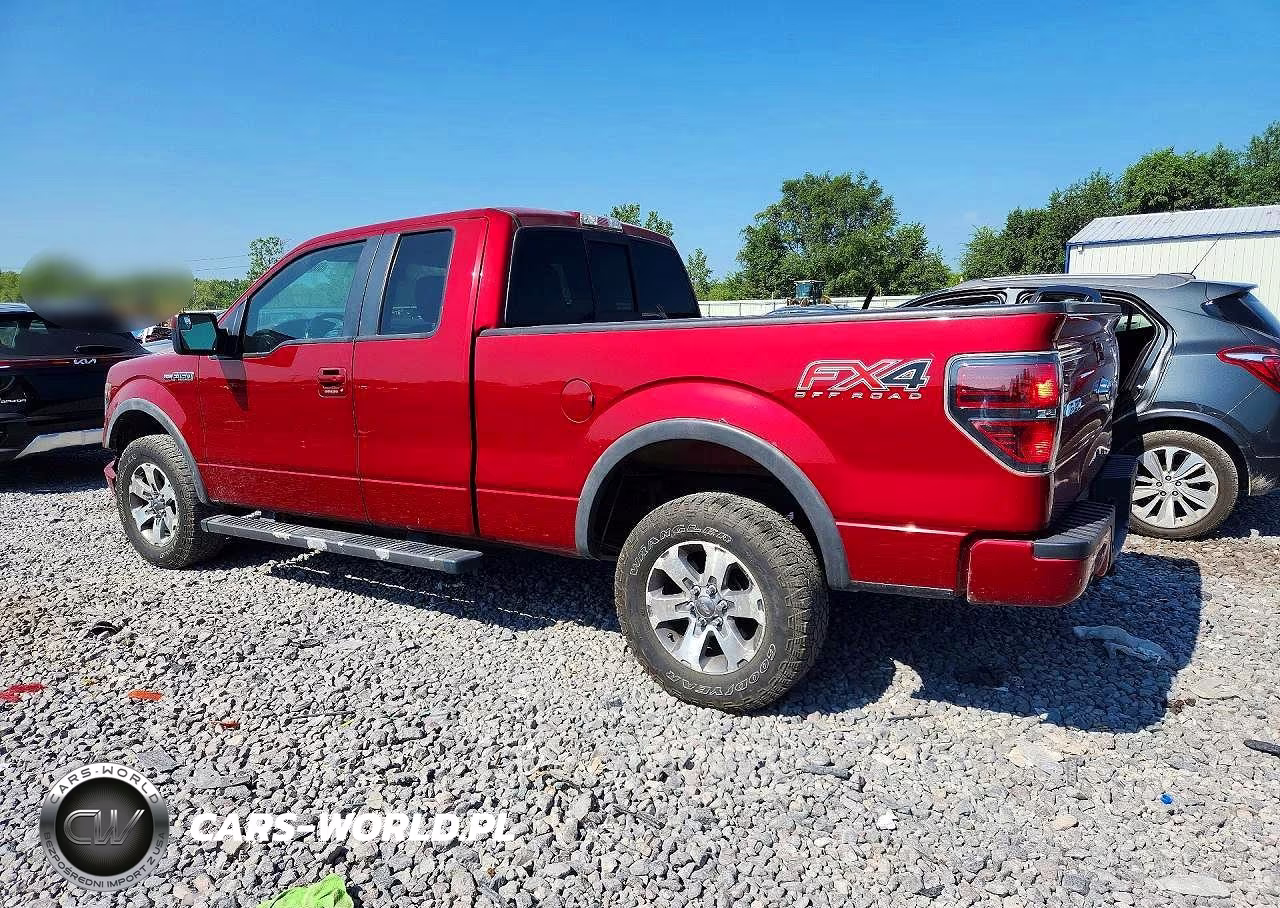 2013 Ford F150 Super Cab VIN:1FTFX1EF6DKE33695 - 2