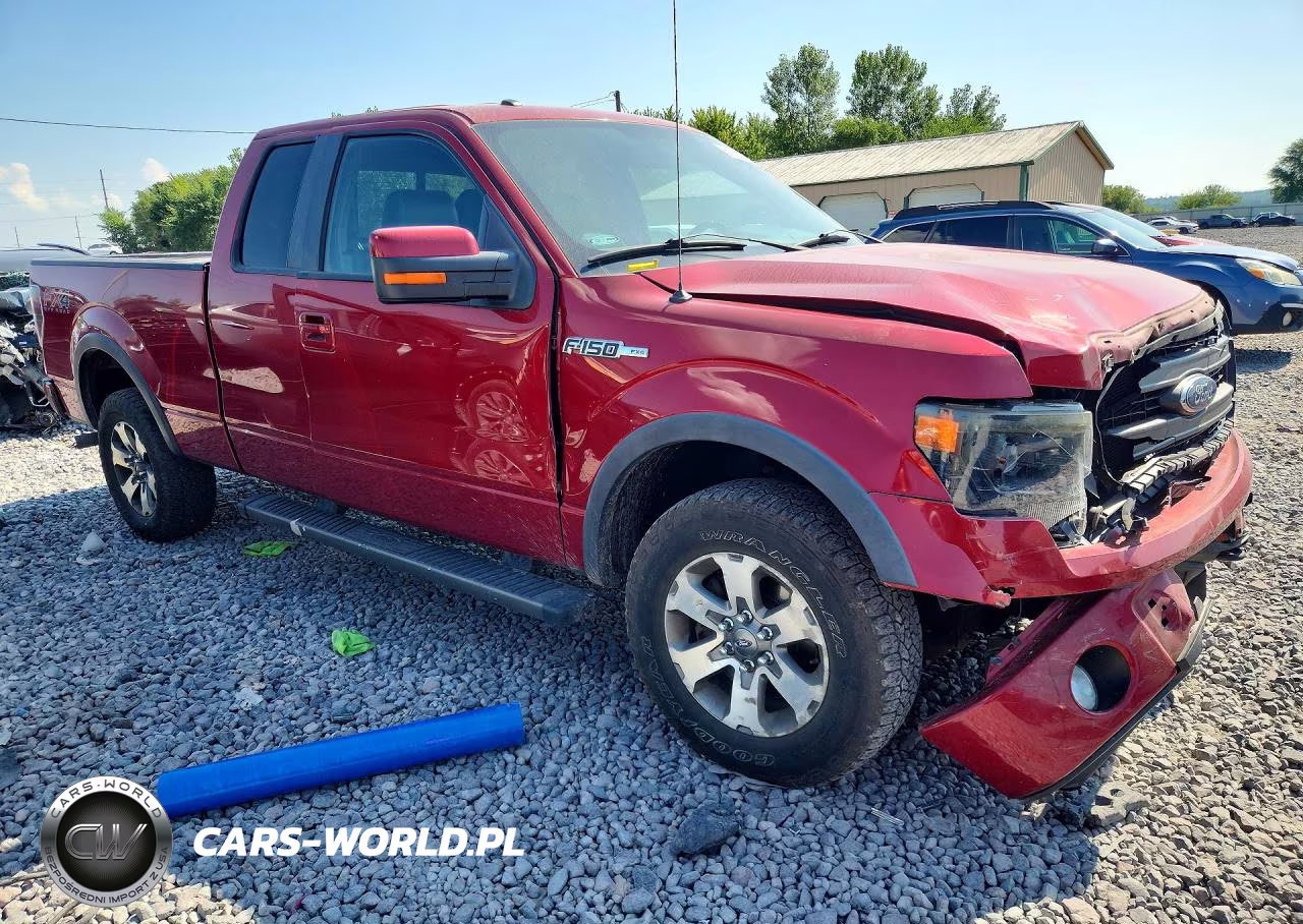 2013 Ford F150 Super Cab VIN:1FTFX1EF6DKE33695 - 4