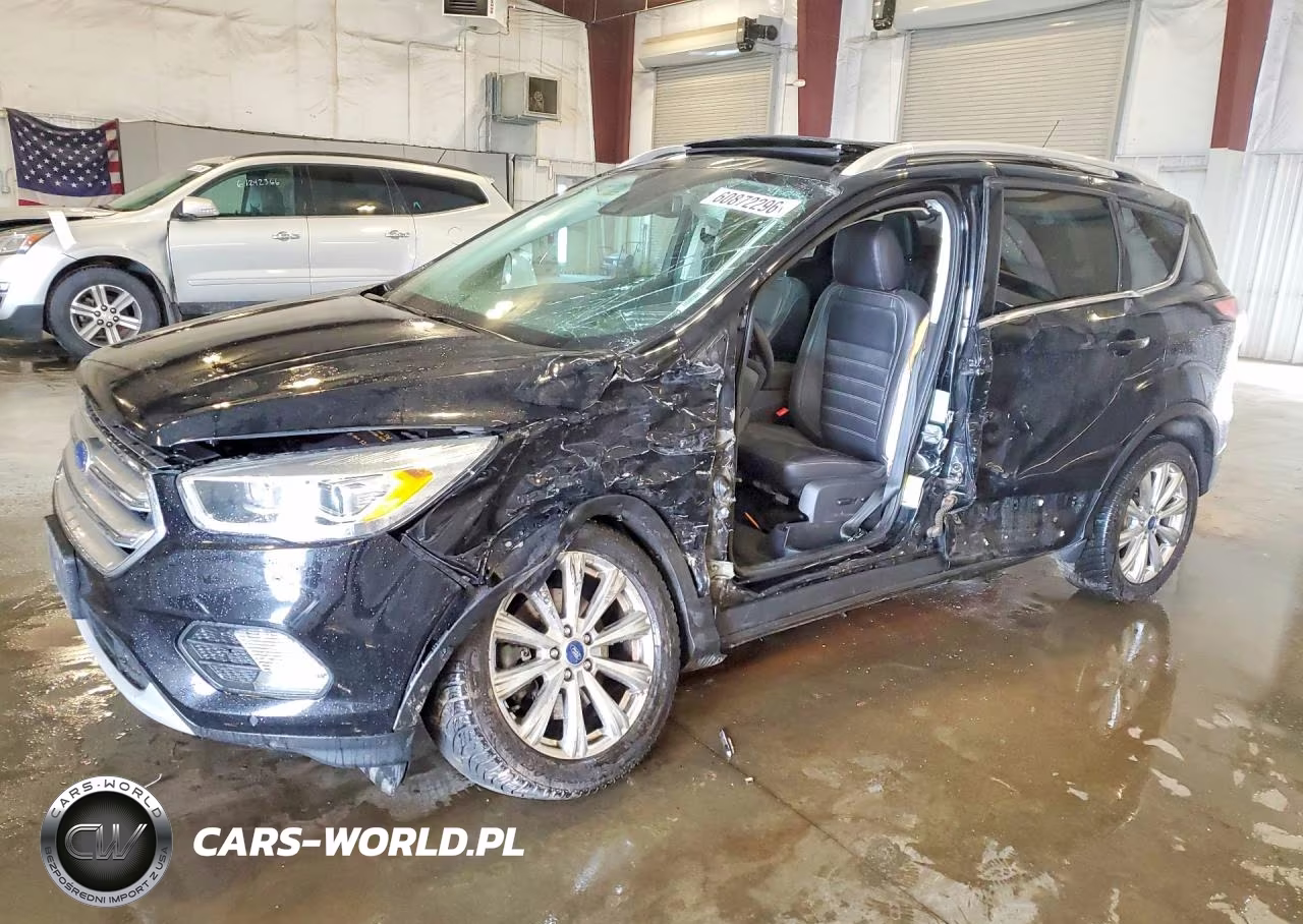2017 Ford Escape Titanium VIN:1FMCU9J98HUA82188 - 1