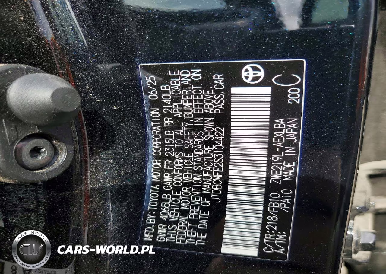 2025 Toyota Corolla Hybrid Le VIN:JTDBCMFE2S3104422 - 12