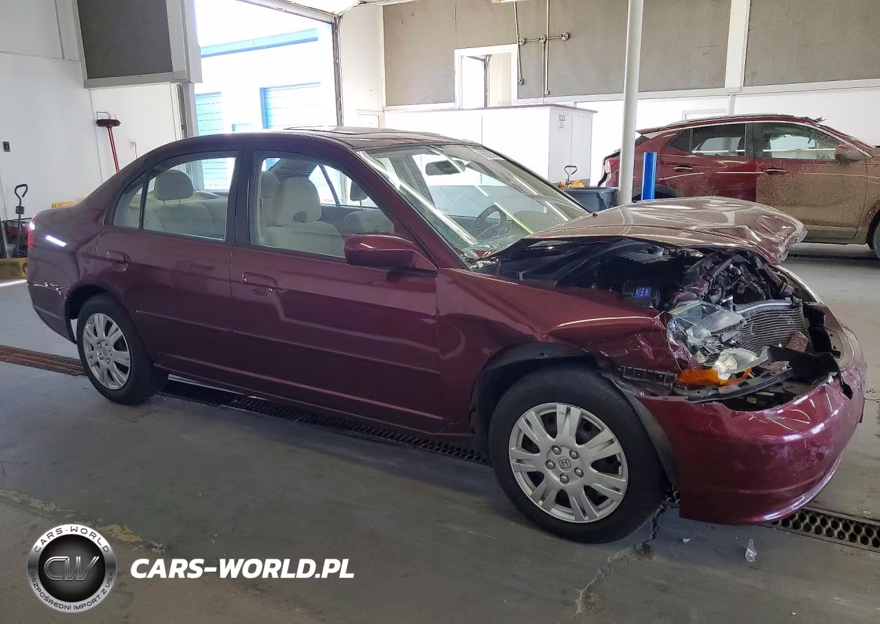 2003 Honda Civic Ex VIN:2HGES26713H625024 - 4