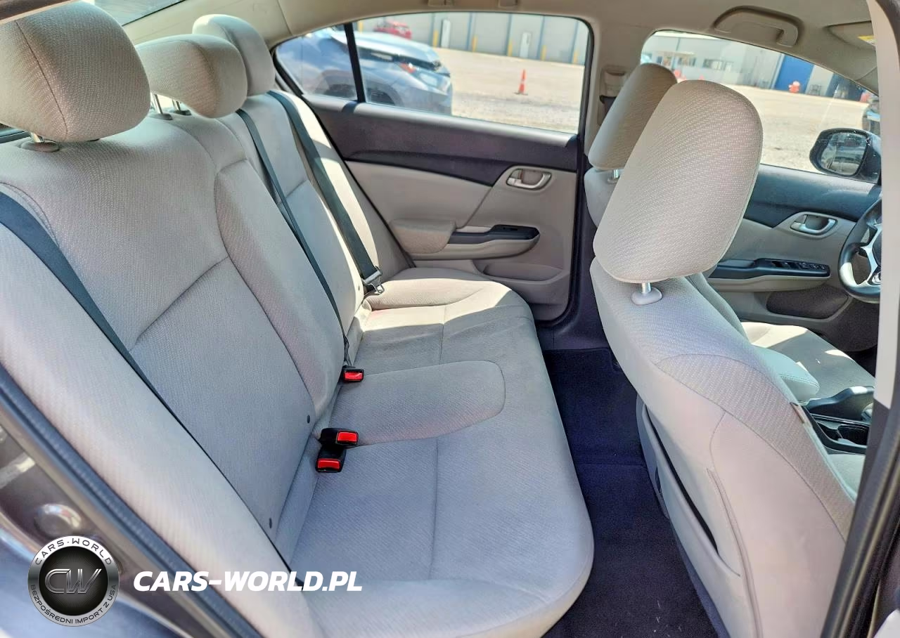 2013 Honda Civic Lx VIN:2HGFB2F59DH509168 - 10
