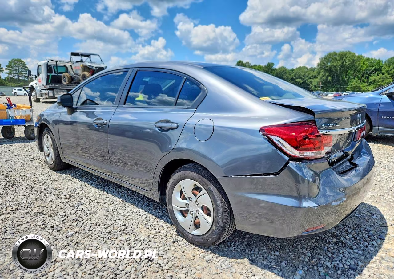 2013 Honda Civic Lx VIN:2HGFB2F59DH509168 - 2