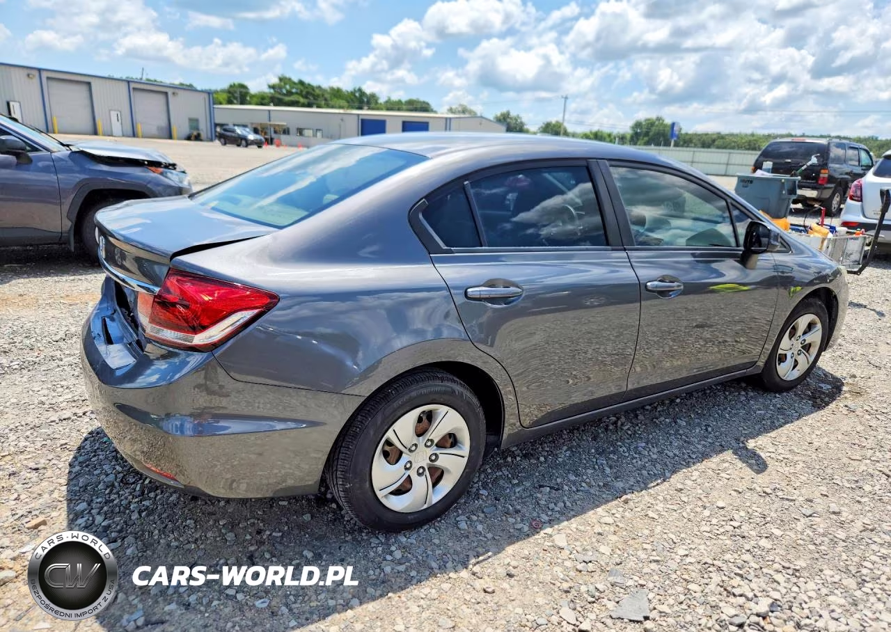 2013 Honda Civic Lx VIN:2HGFB2F59DH509168 - 3