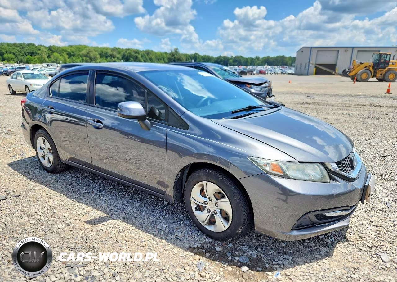 2013 Honda Civic Lx VIN:2HGFB2F59DH509168 - 4