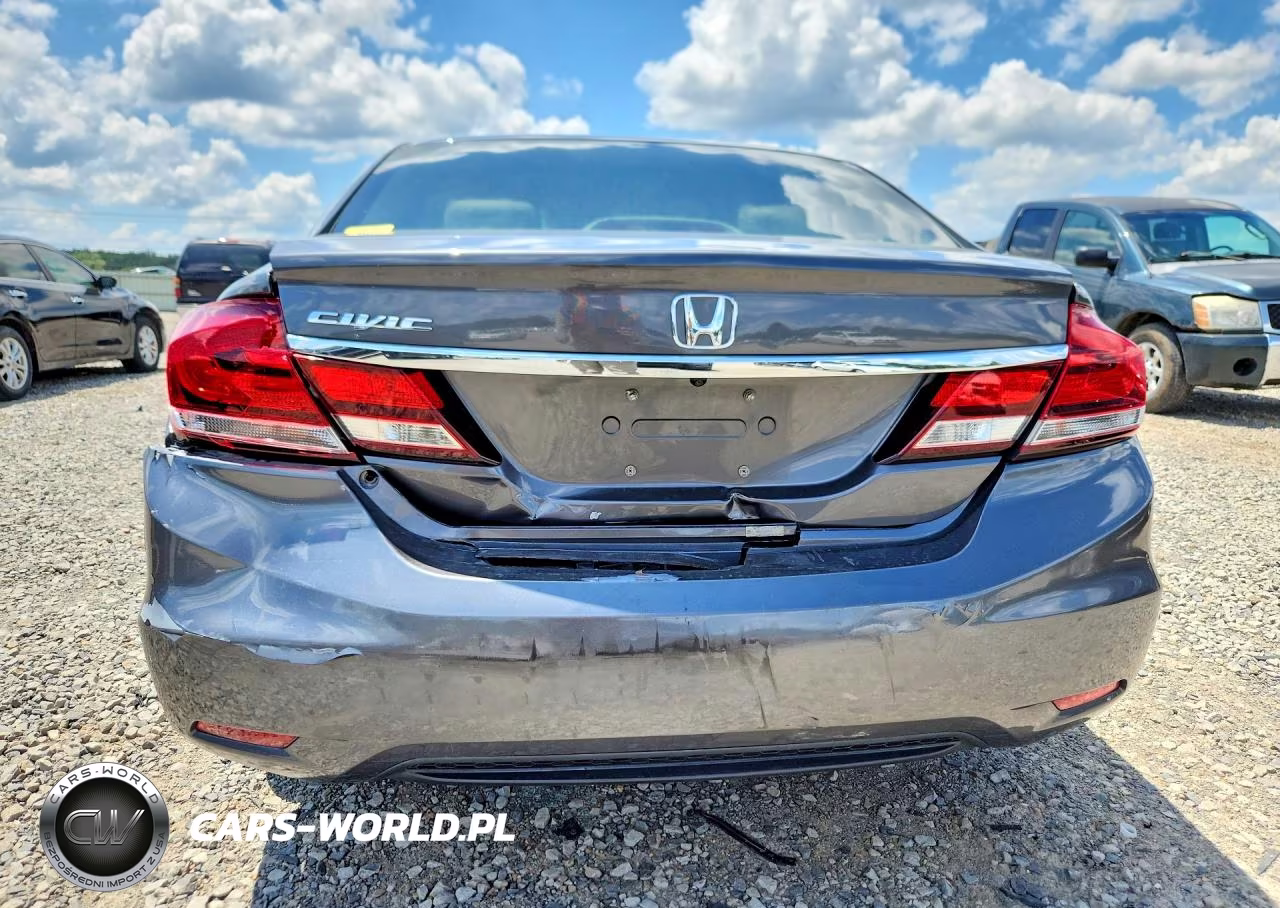 2013 Honda Civic Lx VIN:2HGFB2F59DH509168 - 6