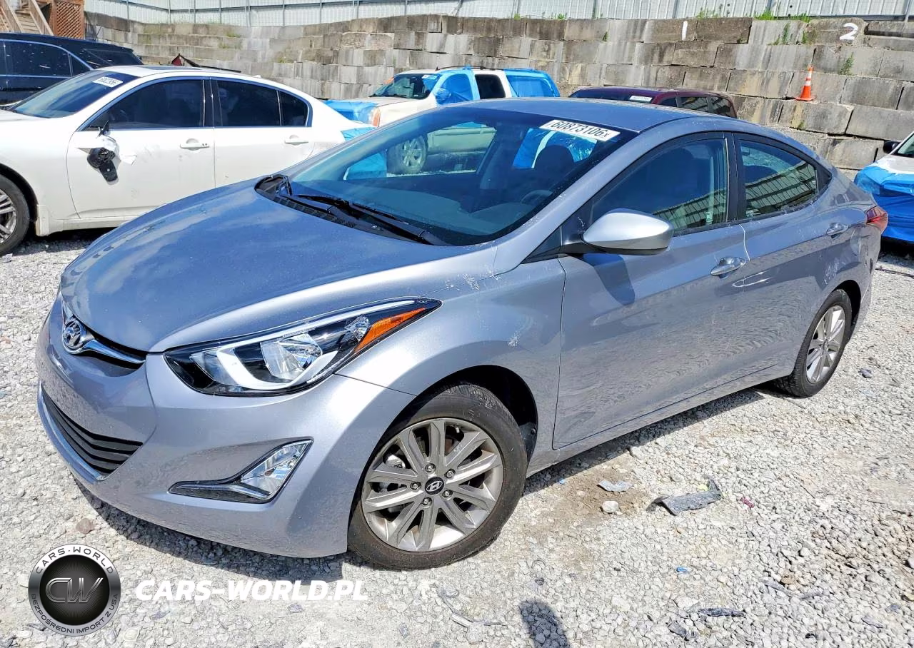 2015 Hyundai Elantra Se VIN:5NPDH4AE3FH574504 - 1