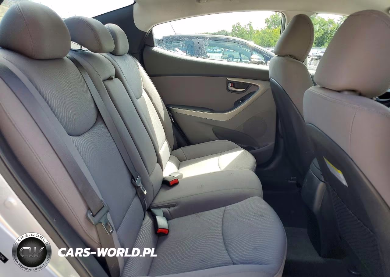 2015 Hyundai Elantra Se VIN:5NPDH4AE3FH574504 - 10
