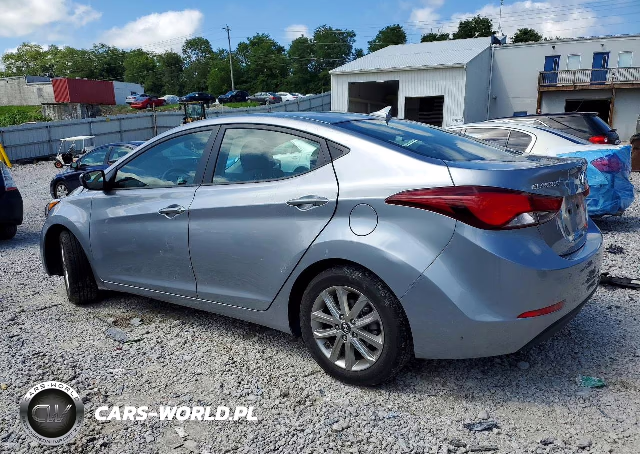 2015 Hyundai Elantra Se VIN:5NPDH4AE3FH574504 - 2