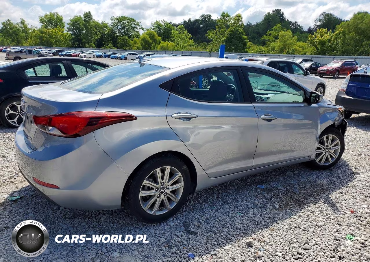 2015 Hyundai Elantra Se VIN:5NPDH4AE3FH574504 - 3