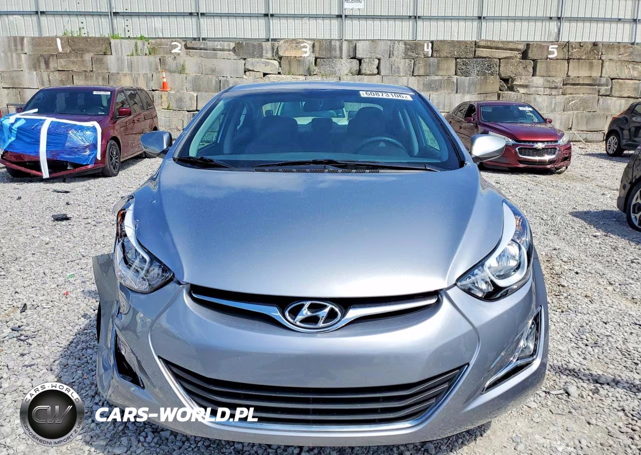 2015 Hyundai Elantra Se VIN:5NPDH4AE3FH574504 - 5