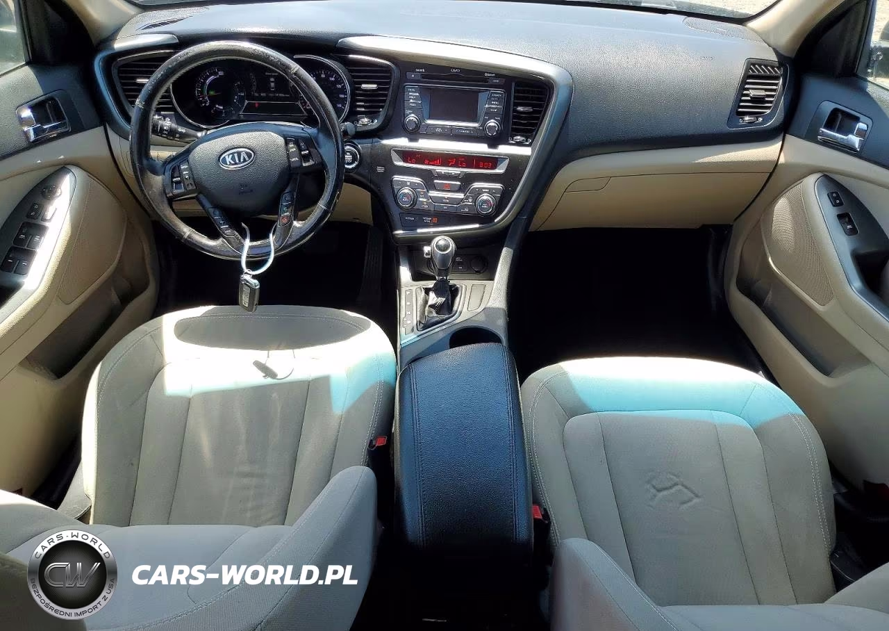 2012 Kia Optima Hybrid VIN:KNAGM4AD5C5018669 - 8
