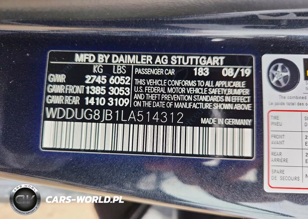 2020 Mercedes-Benz S 63 Amg 4Matic VIN:WDDUG8JB1LA514312 - 12