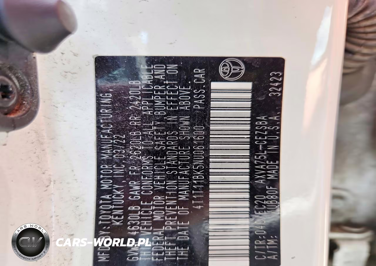 2022 Toyota Camry Se Nightshade VIN:4T1T11BK5NU061600 - 13