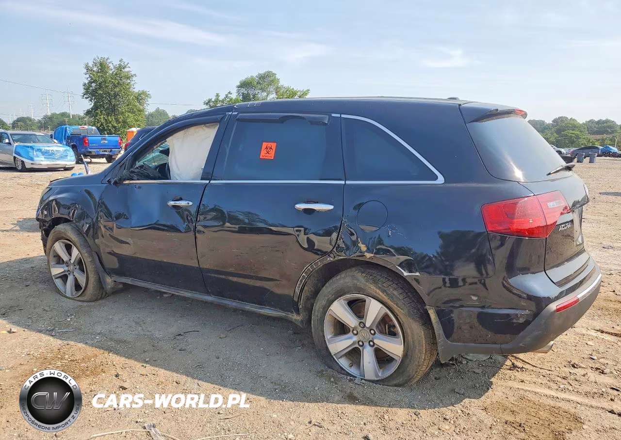2012 Acura Mdx Technology VIN:2HNYD2H36CH505665 - 2