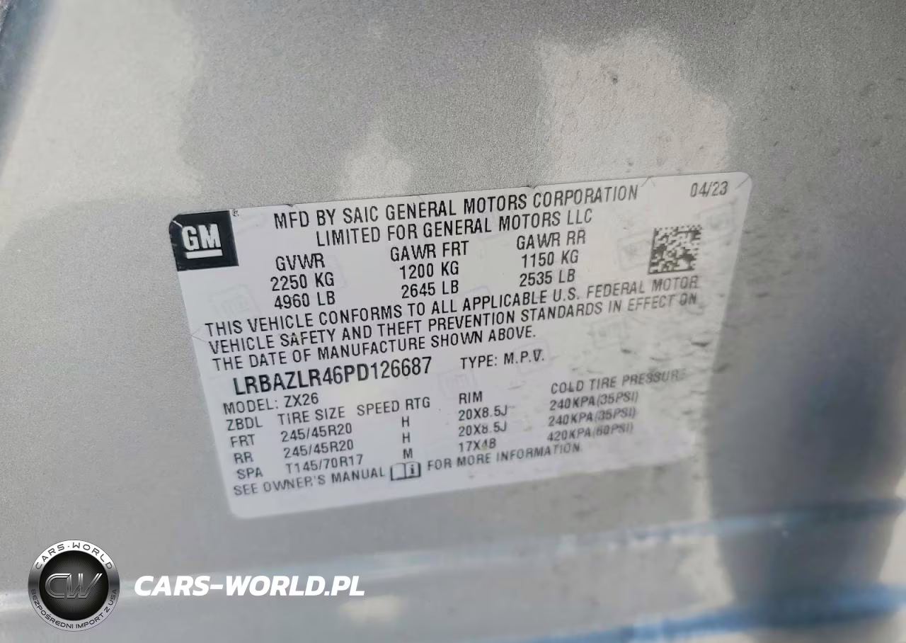 2023 Buick Envision Preferred VIN:LRBAZLR46PD126687 - 14