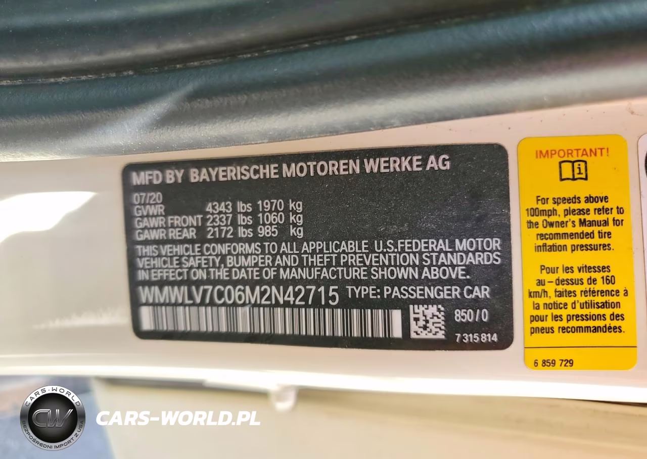 2021 Mini Cooper S Clubman VIN:WMWLV7C06M2N42715 - 12